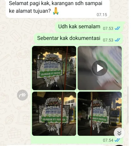 Pengiriman Papan Bunga Selamat Cijangkar Nyalindung