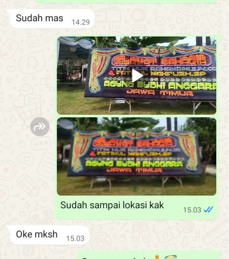Pengiriman Papan Bunga Cijangkar Nyalindung