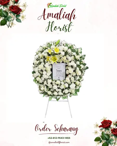 Krans Bunga Duka Cijangkar Nyalindung