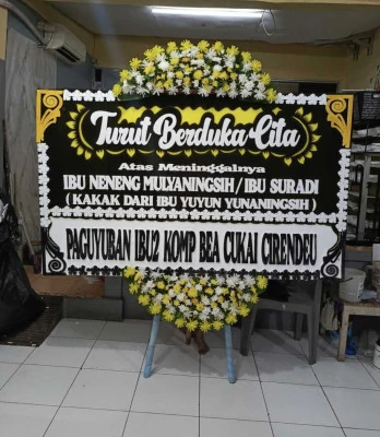 Papan Bunga di Cijangkar Nyalindung